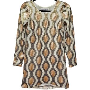 Dress the Population 'Cassandra' sequin shift dress